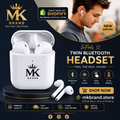 InPods 12 Wireless Bluetooth Earbuds – Twin Bluetooth Headset with Charging Case | MK Brand