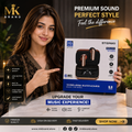 Stereo HD Wireless Earbuds | Bluetooth 5.3 | HD Sound | LED Display Charging Case