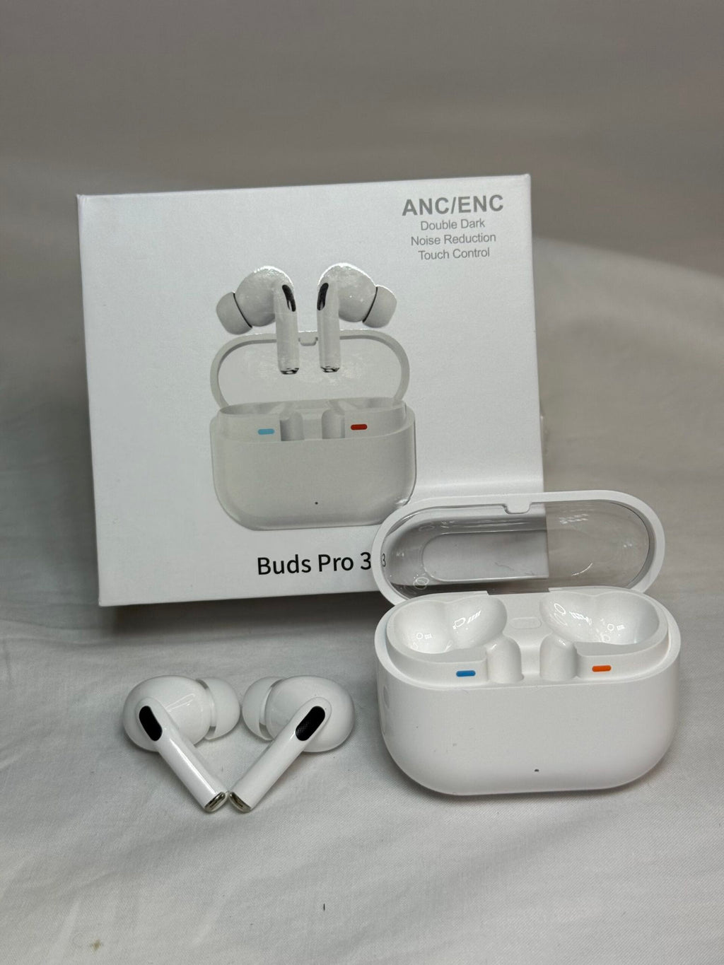 MK Buds Pro 3 & 5– Wireless Bluetooth Earbuds | ANC/ENC | Touch Control | Premium Sound