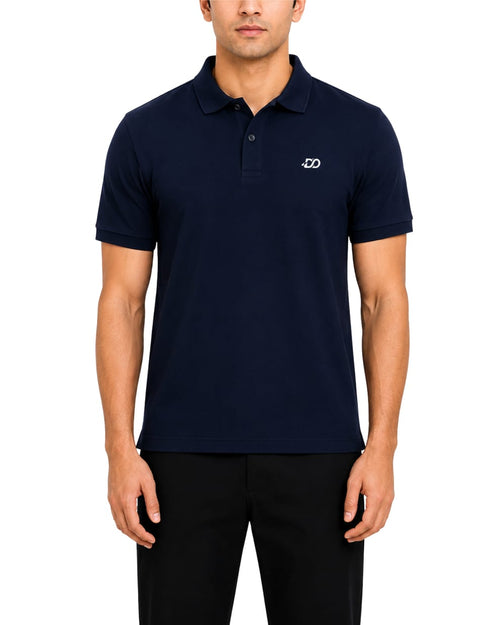Men’s Premium Navy Blue Polo Shirt – Classic Everyday Style