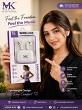 MK Wireless Earphones – Bluetooth 5.3 | HD Sound |